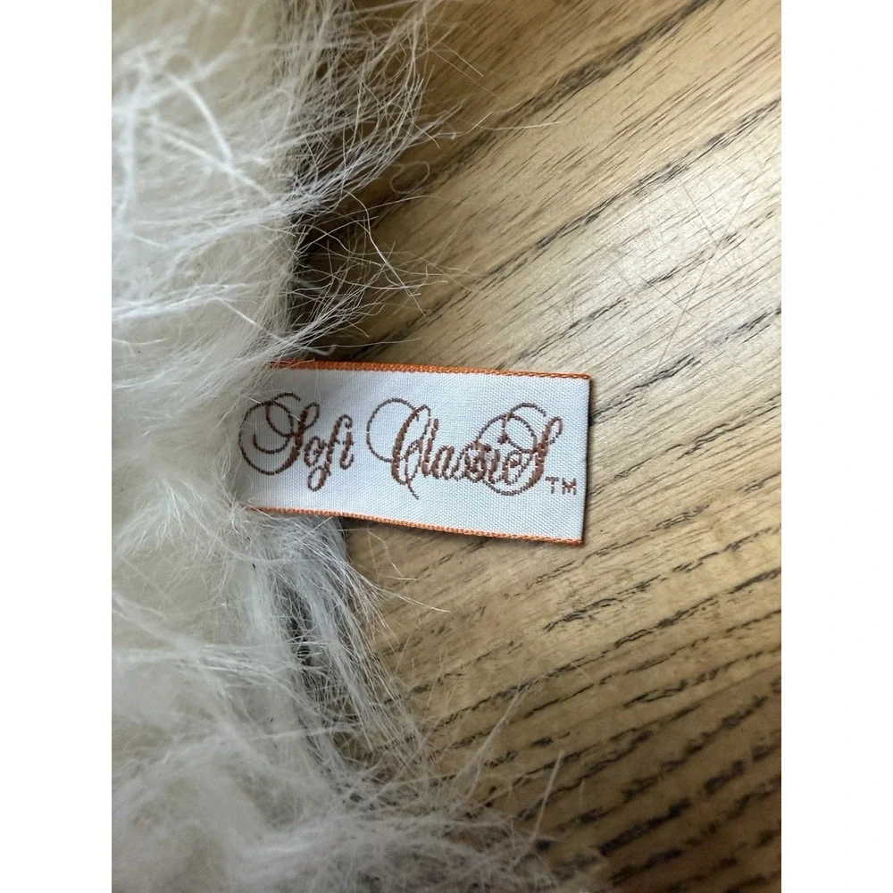 Persian Cat Plush Soft Toy Long Hair Dakin Classique Collectibles White 1988